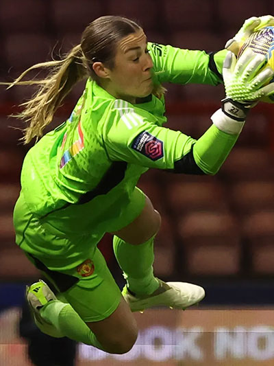 Mary Earps (14 Clean sheets, Golden Glove 2022–23)