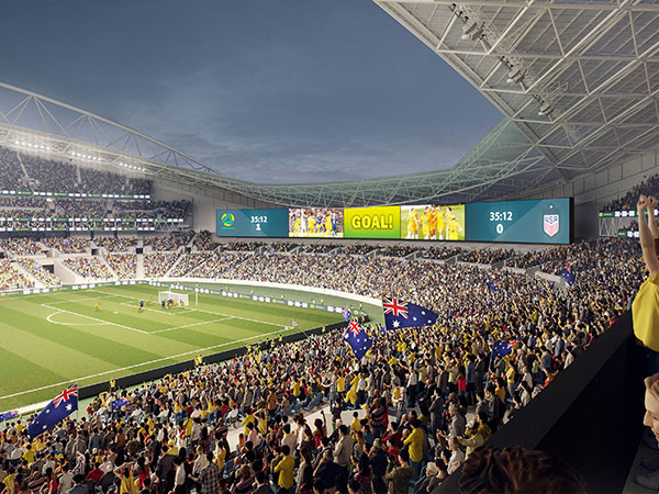 FIFA Women's World Cup Final at Stadium Australia