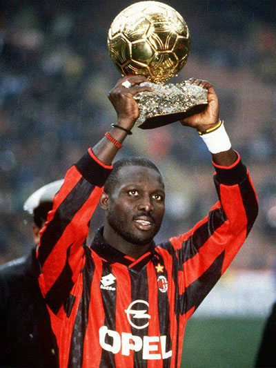 George Weah (Légendes Africaines Winner)
