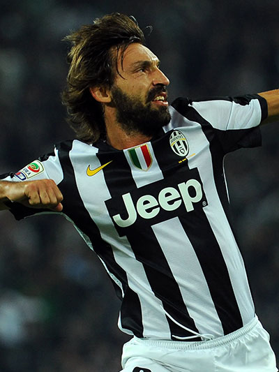 Andrea Pirlo (Men's Multiple Win)