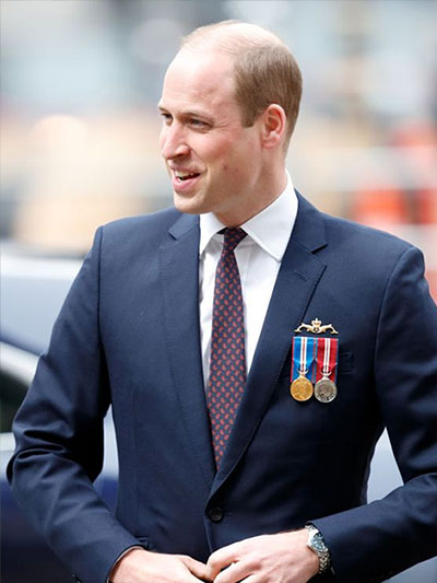 William, Prince of Wales is the current President of the FA