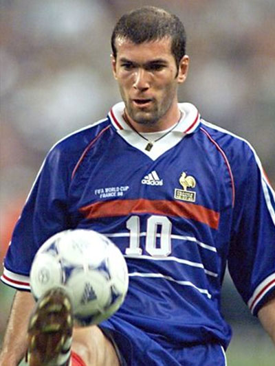 Zinédine Zidane (123,582 Votes)