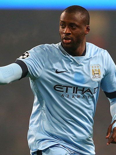 Ivory Coast holding midfielder Yaya Touré
