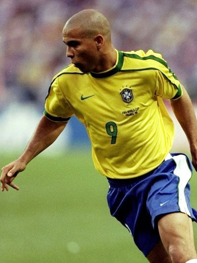 Brazilian striker Ronaldo