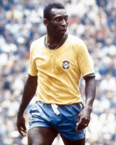 Pelé Brazil National Team Footballer