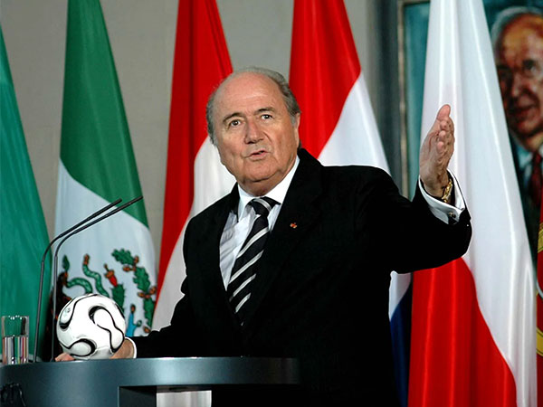 FIFA president Sepp Blatter