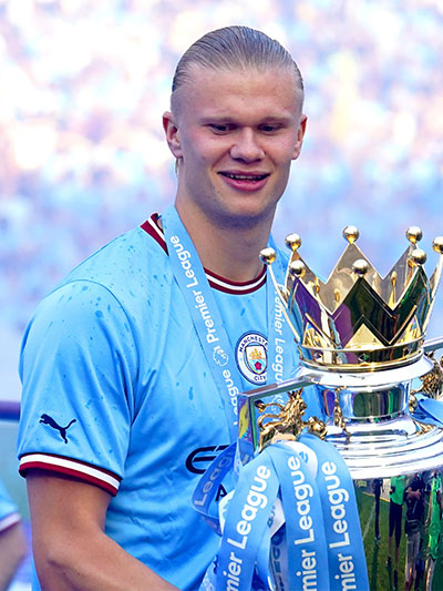 Erling Haaland (Top goalscorer 2022-23)