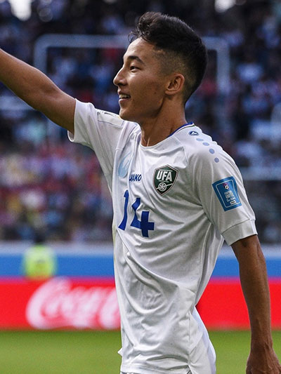 Abbosbek Fayzullaev (Most Valuable Player 2023)