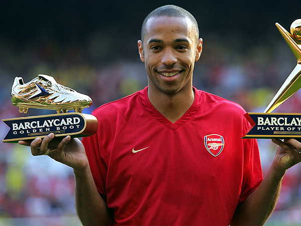 Thierry Henry Premier League Golden Boot Award