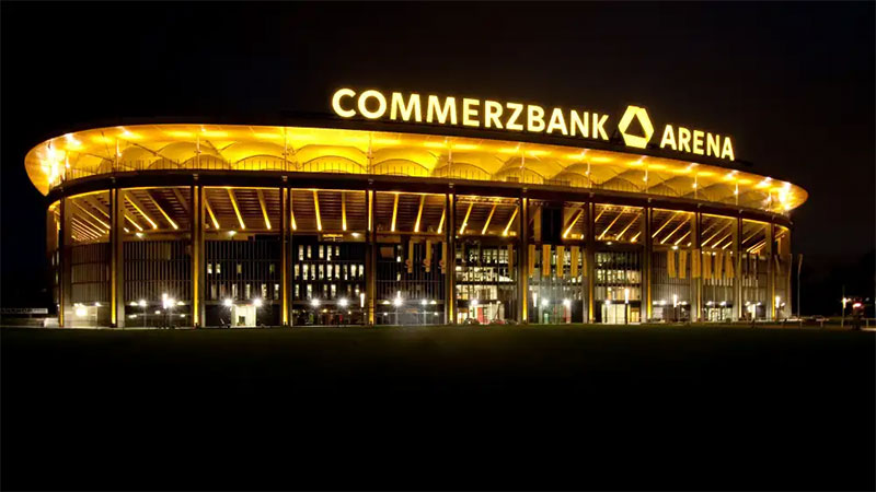 The Commerzbank Arena, is the home ground of Eintracht Frankfurt.