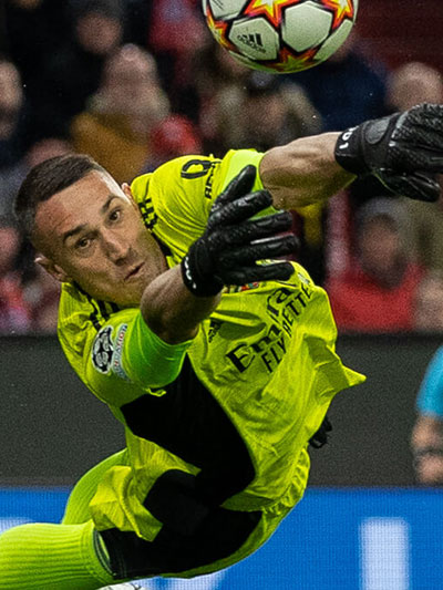 Odysseas Vlachodimos (21 Clean sheets, Top Clean sheets 2022–23)