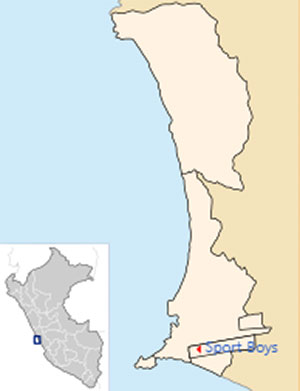 Locations of the 2024 Liga 1 teams – Callao.