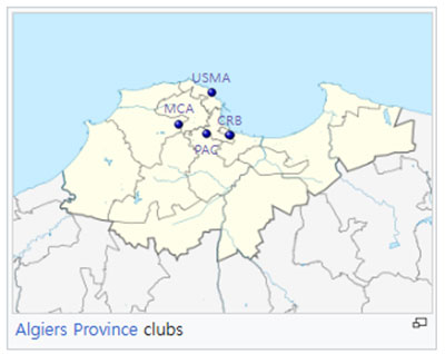 Algiers Province clubs.